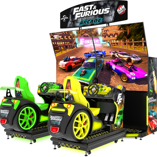 Raw Thrills Fast & Furious Arcade Motion Deluxe