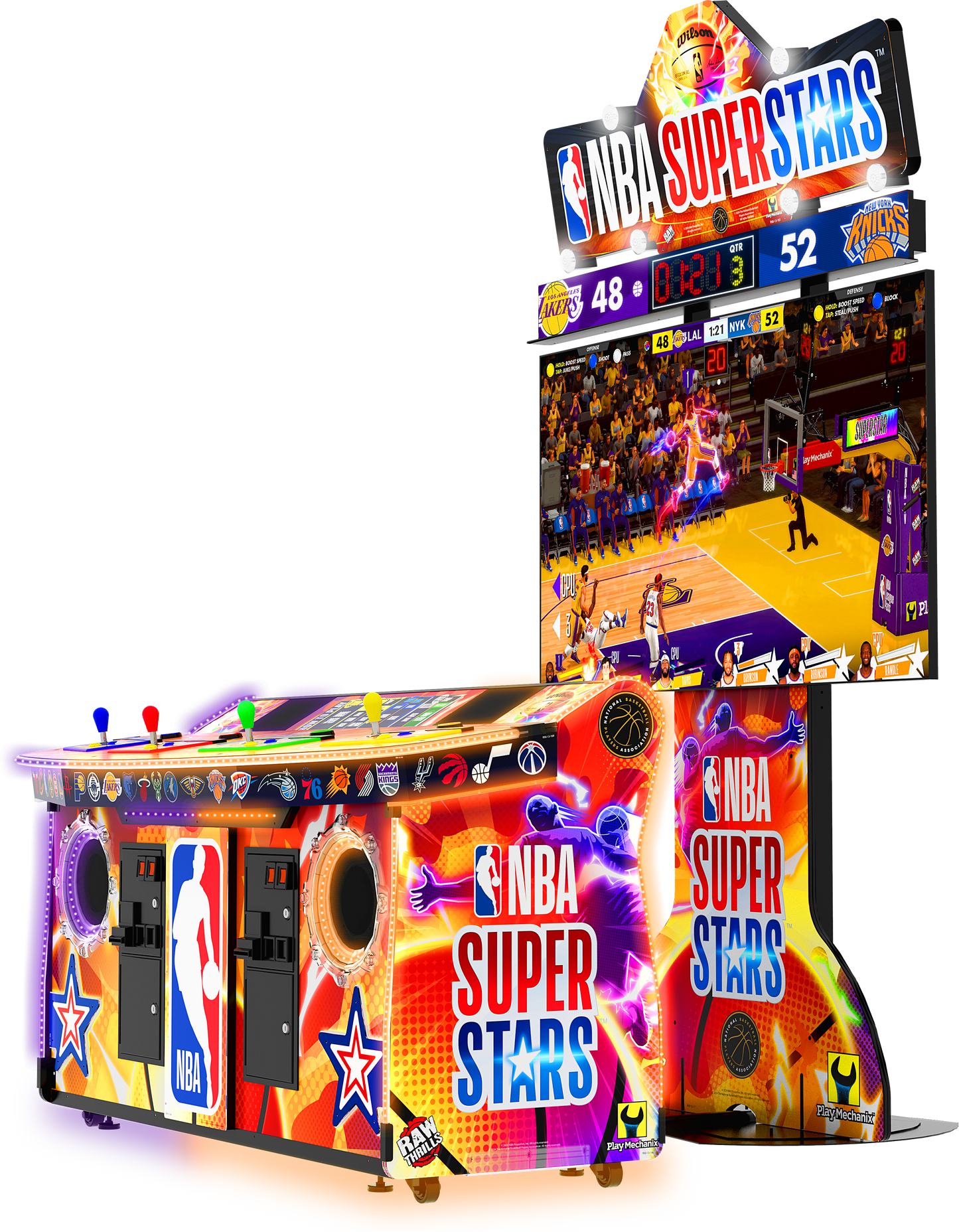 Raw Trhills NBA Superstars