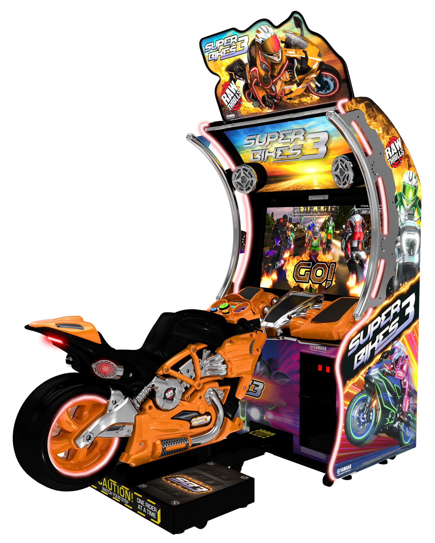 Raw Thrills Super Bikes 3 Aracde Game