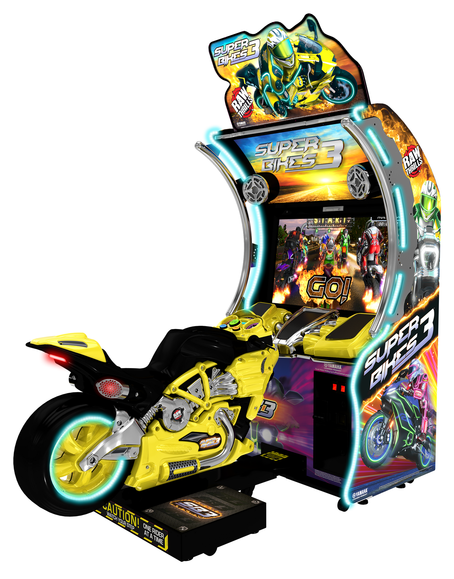 Raw Thrills Super Bikes 3 Aracde Game