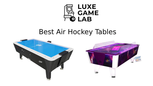 The Best Air Hockey Tables for Your Home: Luxe Game Lab’s Guide