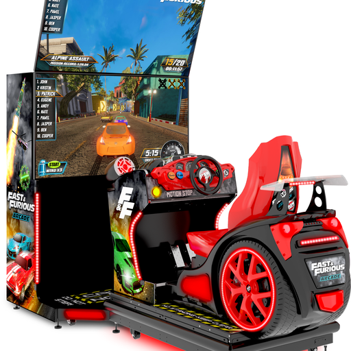 Raw Thrills Fast & Furious Arcade Motion Deluxe
