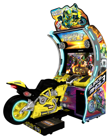 Raw Thrills Super Bikes 3 Aracde Game