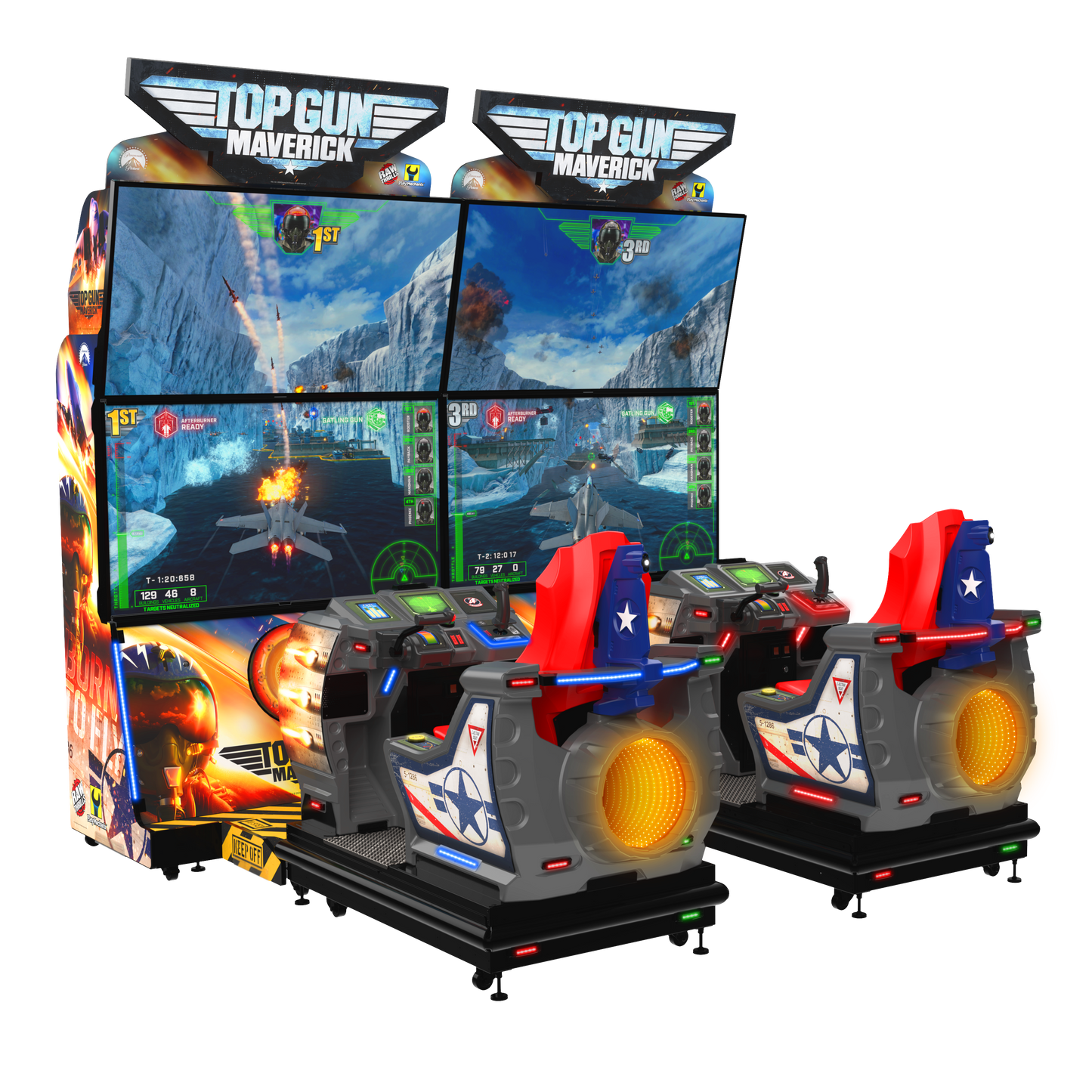 Raw Thrills Top Gun Maverick Arcade